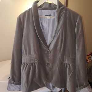 J.Crew velvet blazer